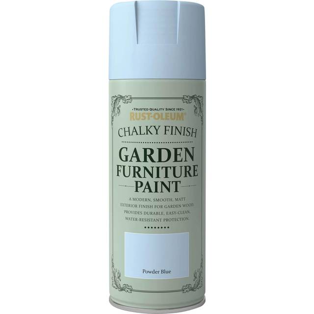Rust-oleum powder blue matt garden furniture spray paint 400ml