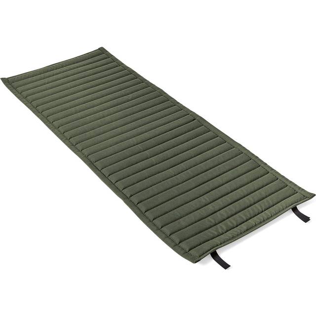 HAY - Palissade Quilted Cushion 139x49.5cm - olivgrün/wasserabweisend/für Palissade Loungesessel hoch - olive green (1.0 x 139.0 x 49.5cm)