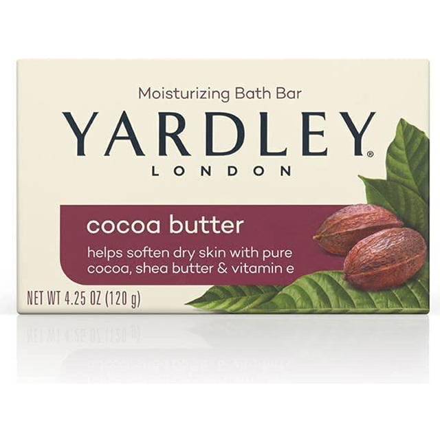 Yardley London, Moisturizing Bath Bar, Cocoa Butter, 4 oz (113 g)