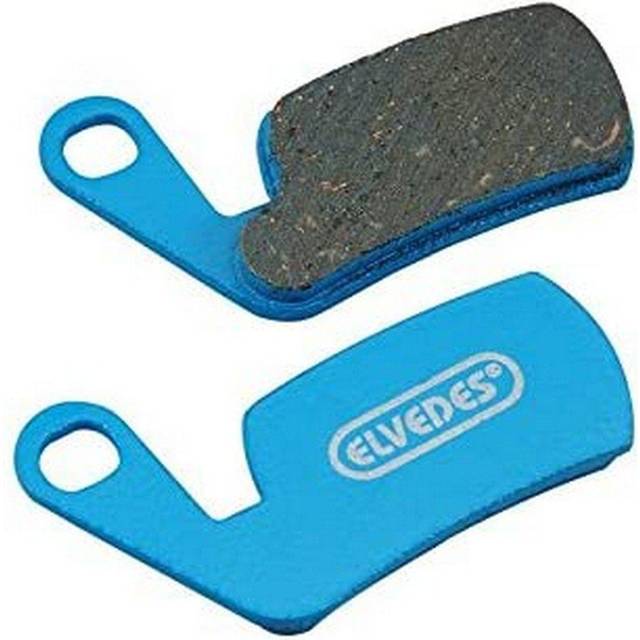 Pair of organic bicycle brake pads Elvedes Magura Marta (SL) 2002-2008 - Bleu