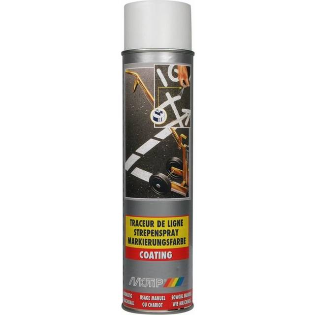 Motip Hvid markeringsspray til vogn 600ml.
