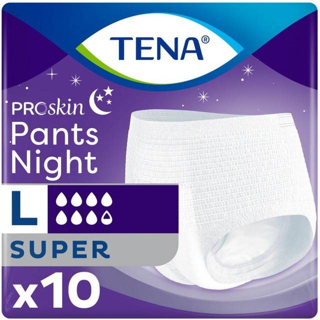 Tena Proskin Pants Night Super - Large - 10 Stk