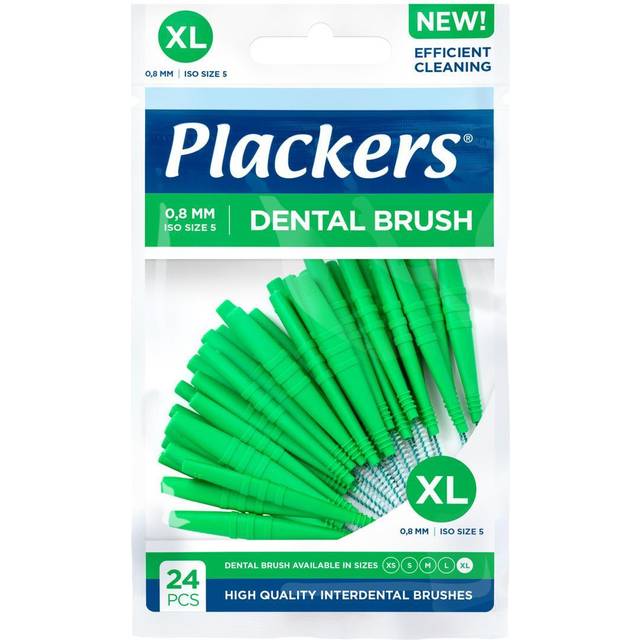 Plackers Dental Brush XL 0.8 mm 24 st