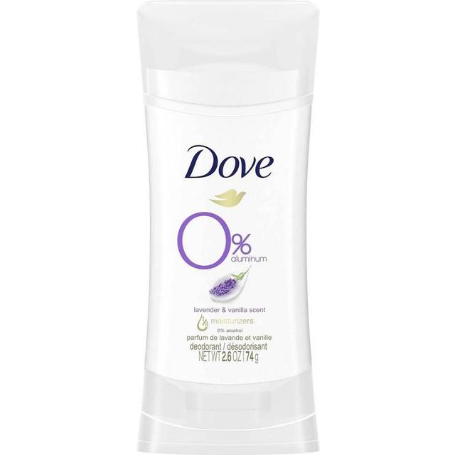 Dove, aluminum-free deodorant, lavender and vanilla scent, 2.6 oz (74 g)