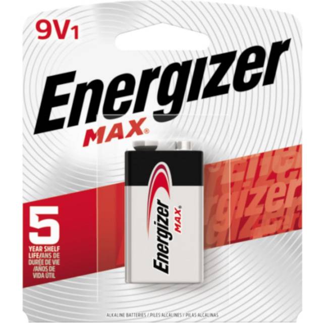 MAX Alkaline Battery, 9V 522BP