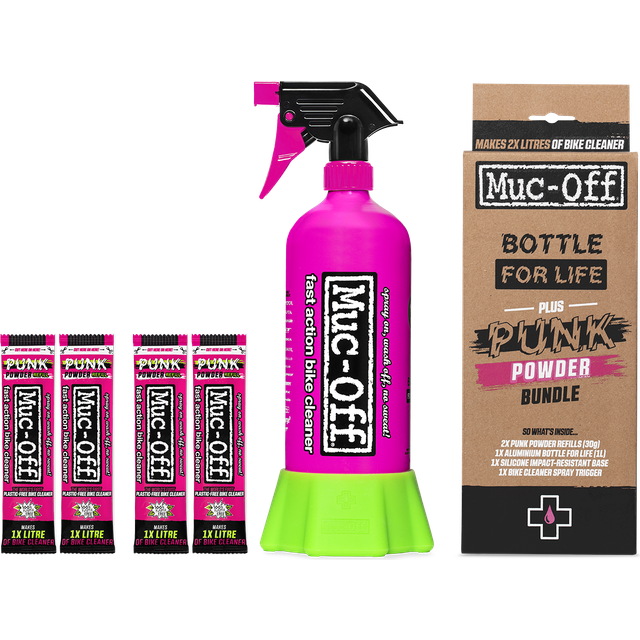Muc-Off Punk Powder Bike Cleaner and Bottle Bundle