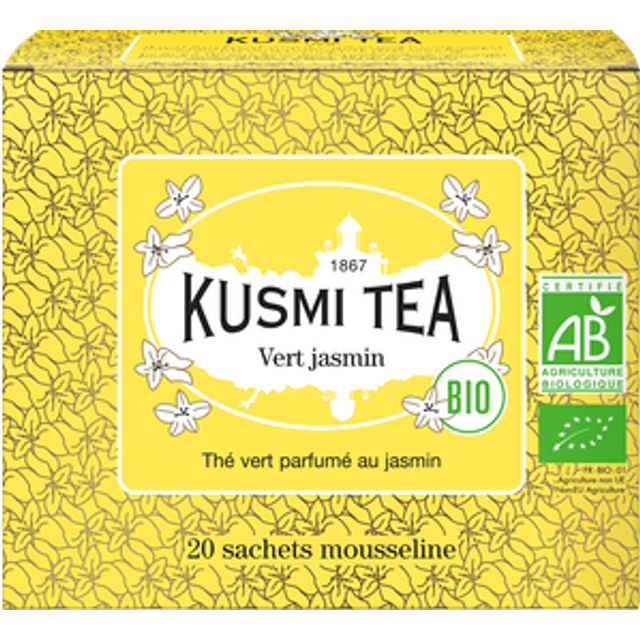 Kusmi Tea Green Jasmine 20 tepåsar