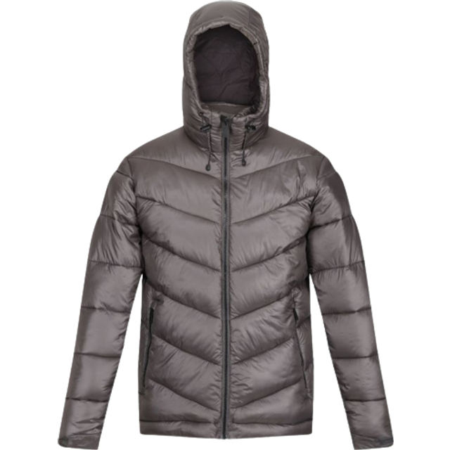 Regatta Men's Water-repellent Toploft II Hooded Puffer Jacket Skydiver Blue, Size: XL