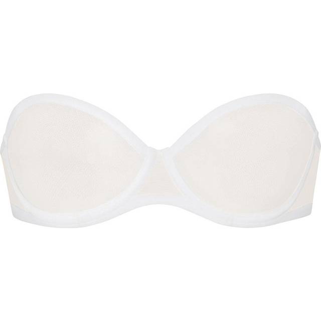 SKIMS Strapless Bra | Black | 42B | Ultra Fine Mesh - Onyx