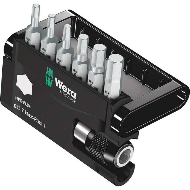 Wera Bit-Check 7 Drill Bit Hex Key Set 7Pcs