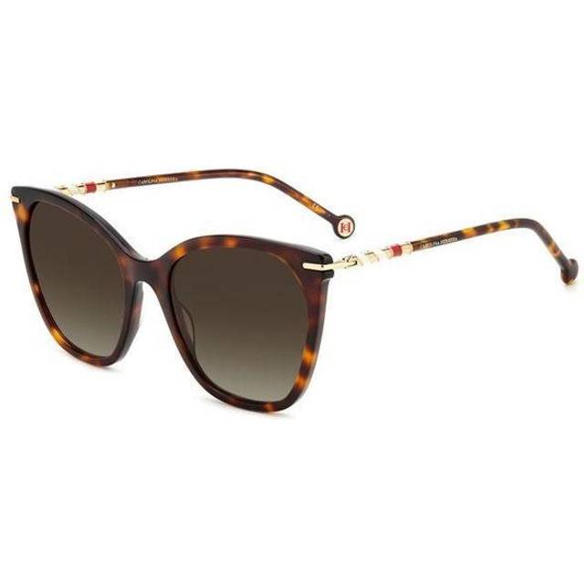 Carolina Herrera HER 0091/S 05L, BUTTERFLY Sunglasses, FEMALE - Havana