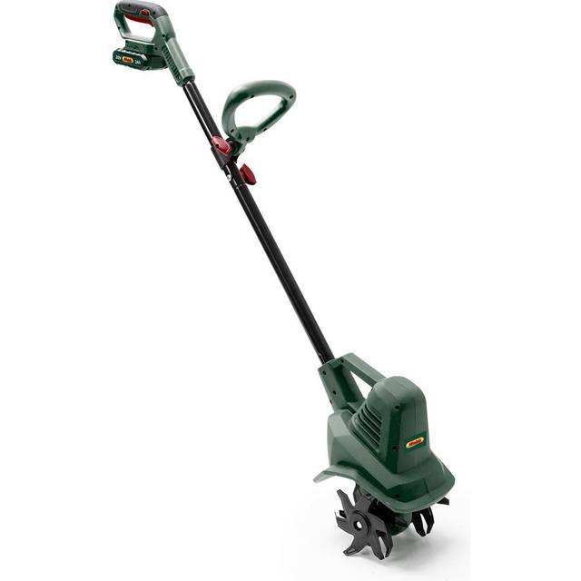 Webb 19cm (7 1/2") 20V Cordless Tiller with Battery & Charger, Green