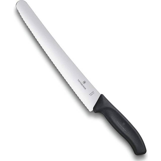 Victorinox Swiss Classic 26cm Pastry Knife Serrated Edge Black (6863326B)