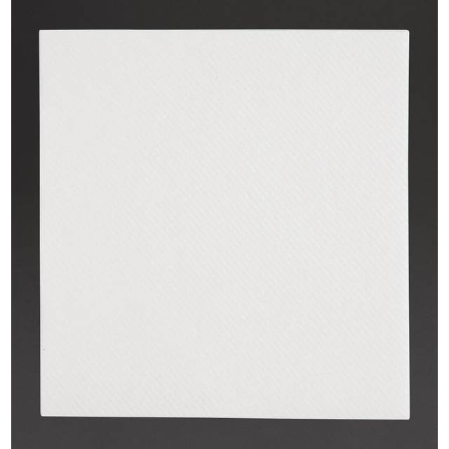 Fiesta Recyclable Premium Tablin Cocktail Napkin White 24x24cm Airlaid 1/4 Fold (Pk 2400)