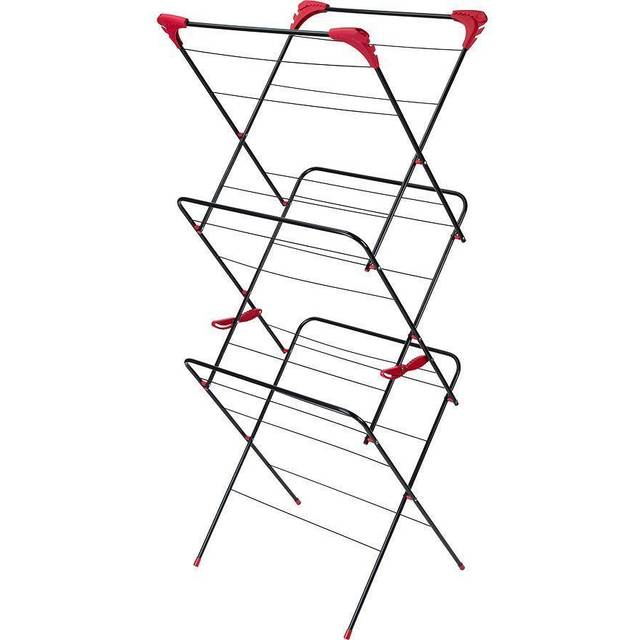 RUSSELL HOBBS LA073785EU7 Clothes Airer - Red & Black