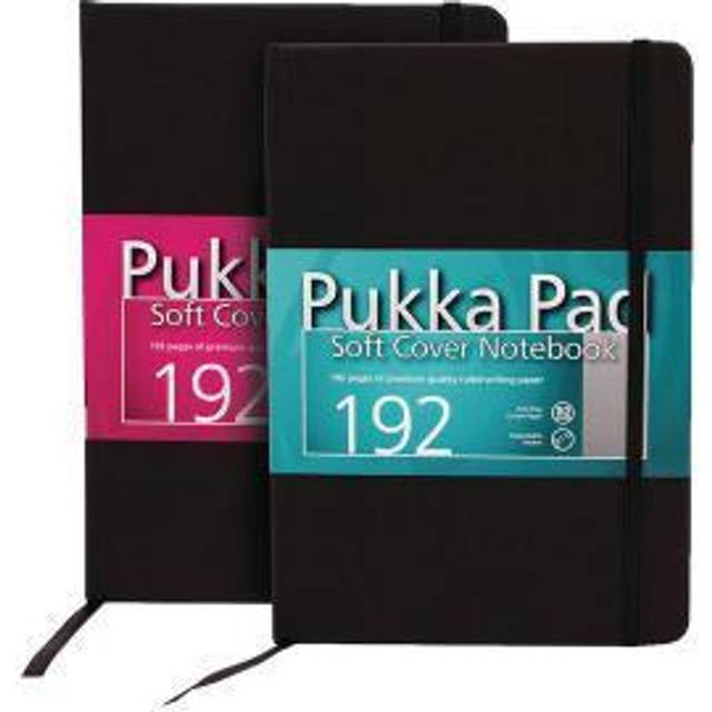 Pukka Pad Signature Soft Cover Notebook Casebound A5 Black - 6981-SIG
