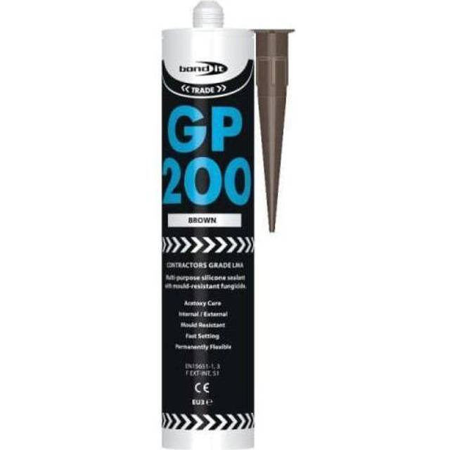 Demsun 310ml GP200 General Purpose Silicone Sealant - Brown