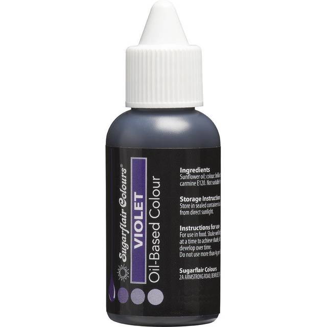 Violet - Oil Based Food Colouring 30ml Colour: Violet - Purple