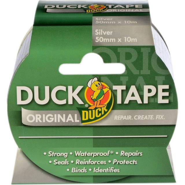 Duck 50mm x 10m Silver Tape - Duck Tape