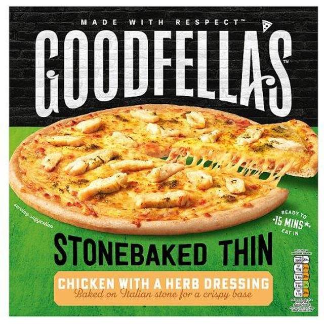 Goodfella's Stonebaked Thin Crust Chicken Pizza