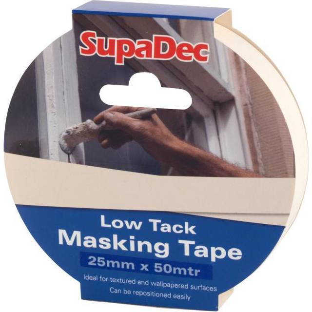SupaDec Low Tack Masking Tape 50mm x 50m