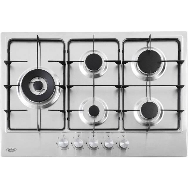 Belling GHU753RI Stainless Steel 5 Burner Gas Hob