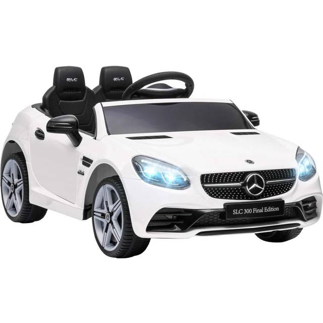 Aiyaplay 12V Licensed Kids Electric Ride On Car W/ Remote Control - White, White
