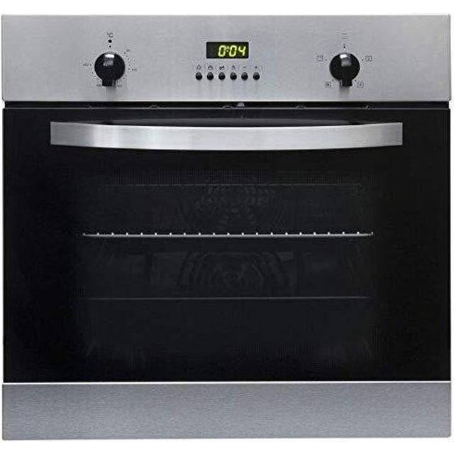 SIA SO112SS 60cm Stainless Steel Built in Digital Single Electric True Fan Oven