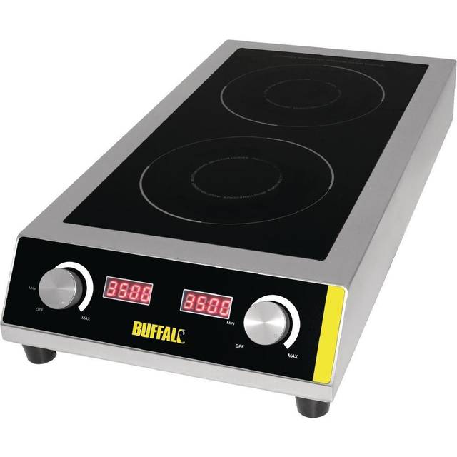 Buffalo Heavy Duty Double Induction Hob 7kW
