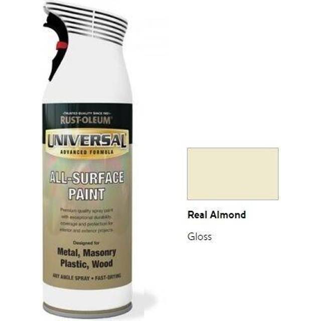 Rust-oleum - Universal All Surface Spray Paint - Gloss - Real Almond - 400ml