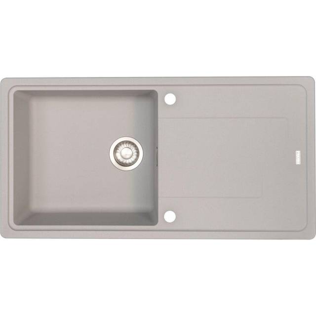Franke Gemini 1.0 Bowl Tectonite Reversible Grey Kitchen Sink And Waste Kit