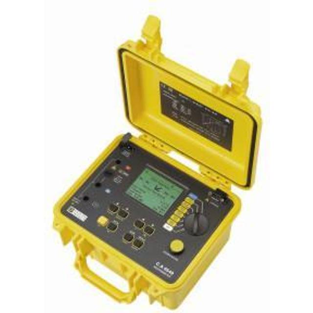 CA 6549 Isolationstester 5,1kV - 10TΩ, med automatisk DAR, PI og DD funktion