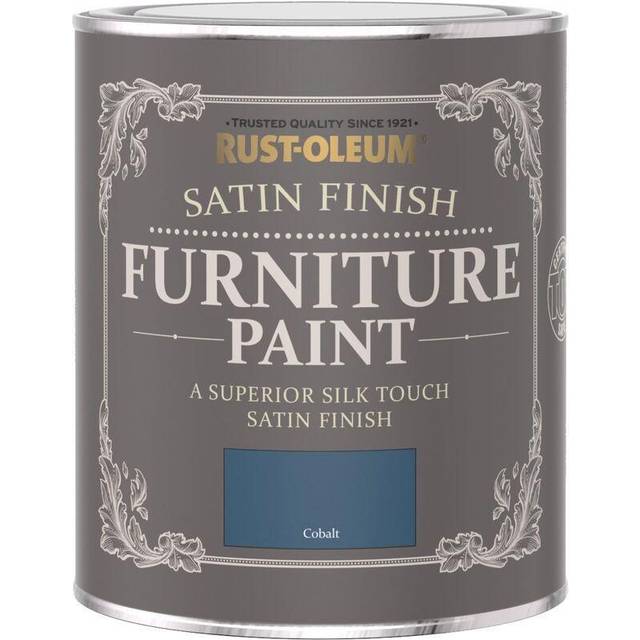 Rust-Oleum Satin Furniture Paint - COBALT - 750ml - Blue