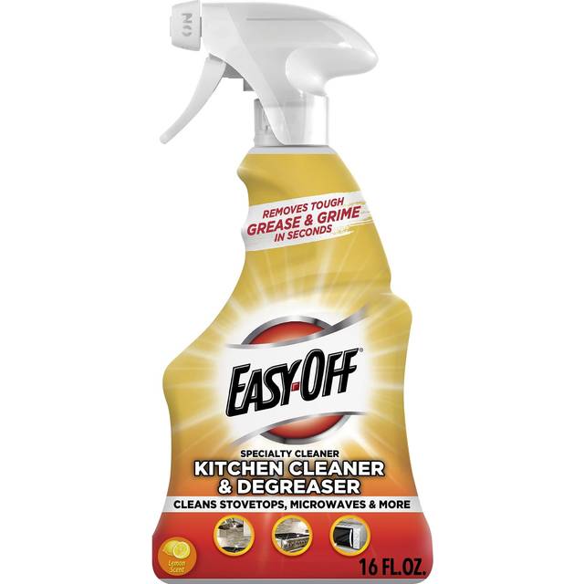 Easy-Off Specialty Kitchen Degreaser Cleaner, 16 fl oz Bottle