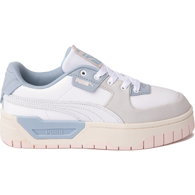 PUMA Womens Cali Dream Pastel?Lace Up Sneakers Shoes Casual - White - Size 10 M