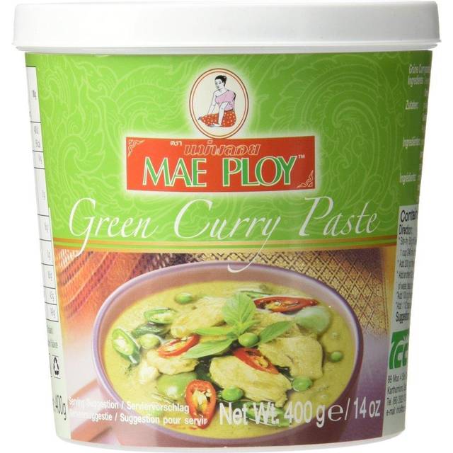 Currypasta grön