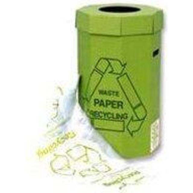 Acorn Cardboard Recycling Bin 60 Litre Green (5 Pack) 402565