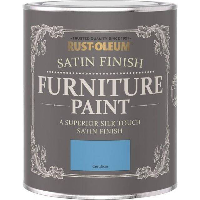 Rust-Oleum Satin Furniture Paint - CERULEAN - 750ml - Blue