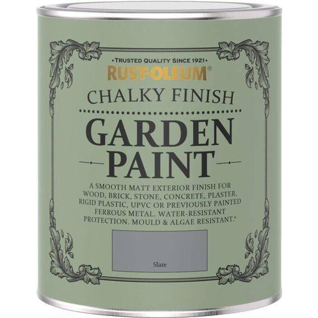 Rust-Oleum Garden Paint in Matt Finish - SLATE 750ml - Grey