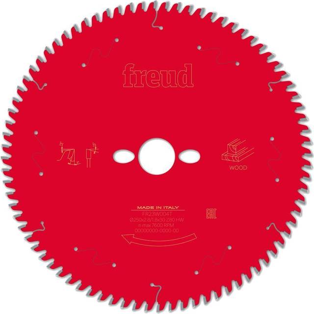 Freud LP60M Solid Wood Cross Cutting Circular Saw Blade 250mm 80T 30mm