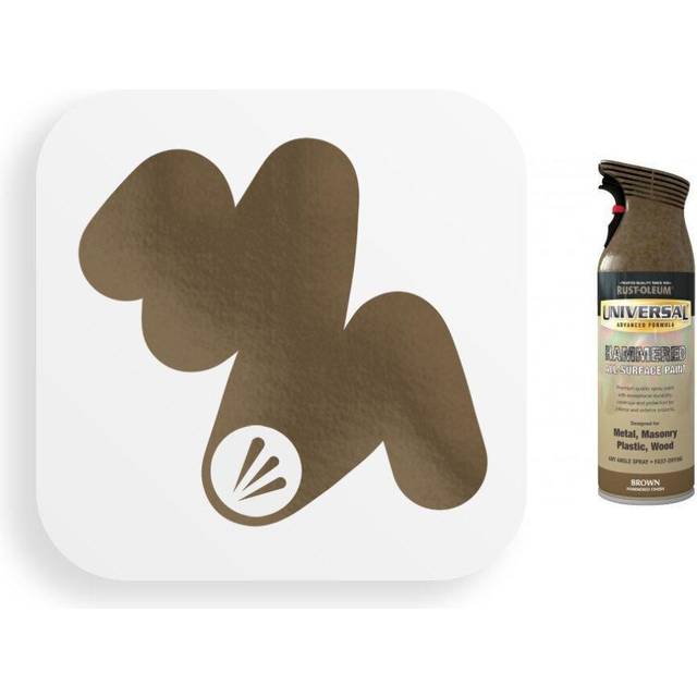 Rust-oleum - Universal All Surface Spray Paint - Hammered - Brown - 400ml