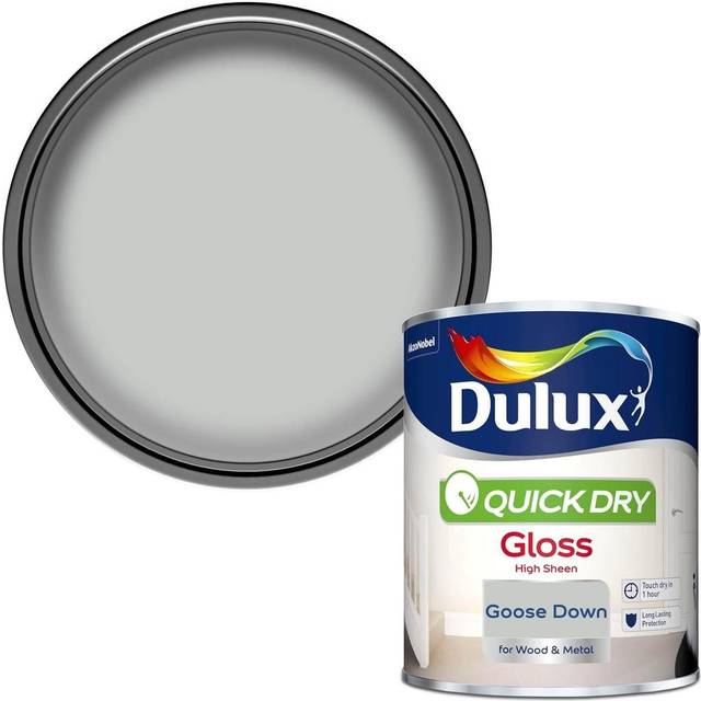 Dulux Quick Drying Gloss 750ml Goose Down