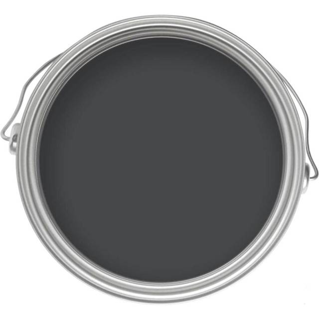 Craig & Rose Walls and Ceilings Zeitgeist Chalky Matt Emulsion Paint 2.5L - Black