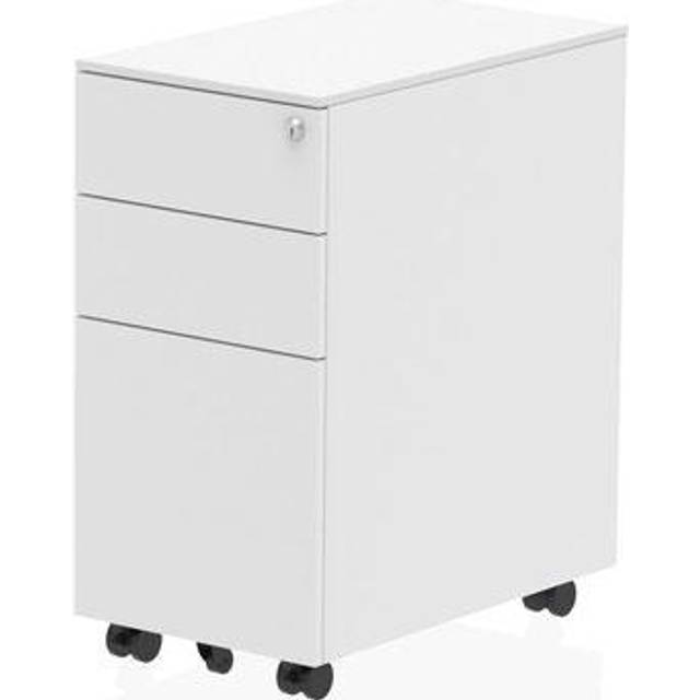 Impulse Slim Mobile Pedestal White - I000906