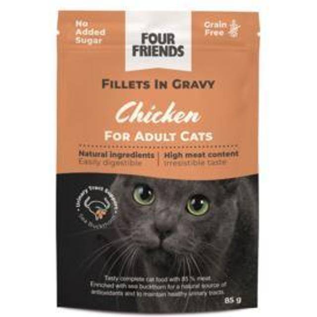 FourFriends Cat Adult Chicken in Gravy Pouch