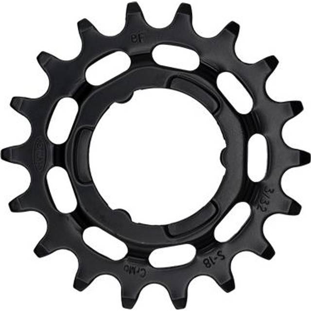 KMC 18T Shimano El-cykel Drev Svart, 18T, 3/32"