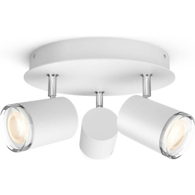 Philips hue adore 3-spot hvid spiral wa 3x5.5w gu10 hvid