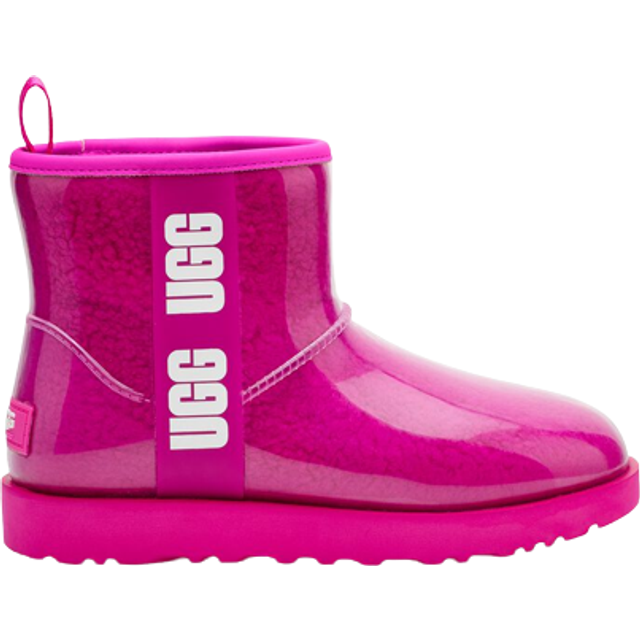 (WMNS) UGG Classic Clear Mini 1113190-DFRT - Dragon Fruit/White - 5