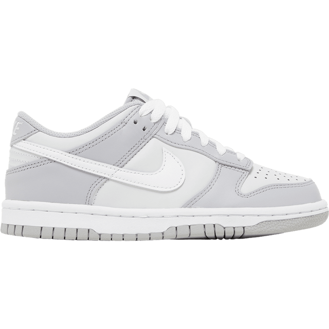 Nike Grey Dunk Low Junior Trainers