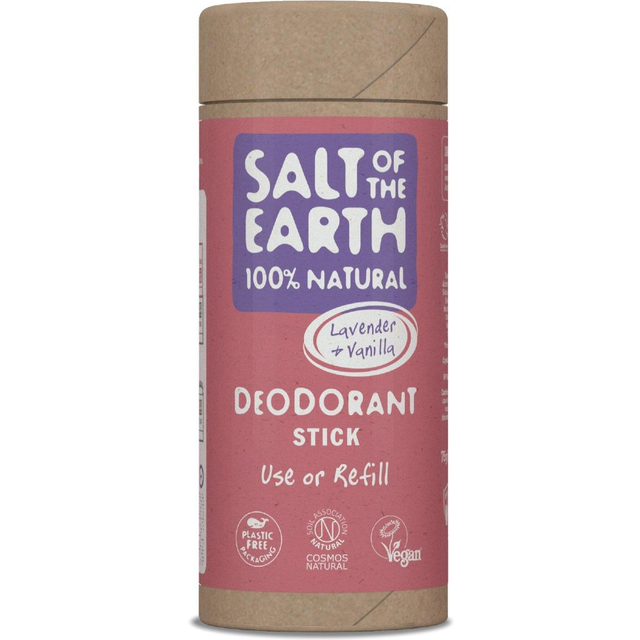Salt of the Earth Lavander & Vanilla Deodorant Stick - Use or Refill